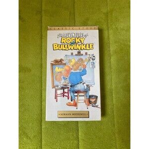 The Adventures of Rocky  & Bullwinkle Vol. 8 Norman Moosewell VHS Vintage Video